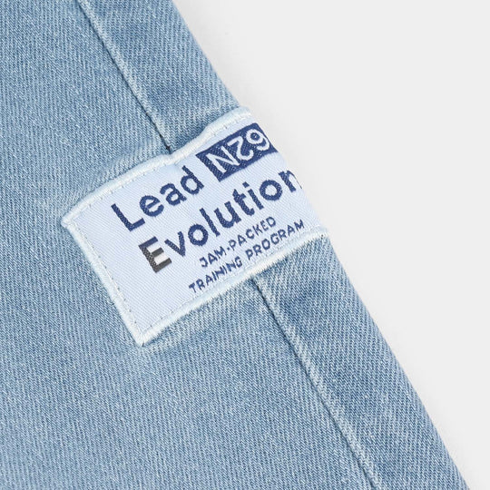 Boys Stretch Denim Pants (Lead Evolution) - Light Blue