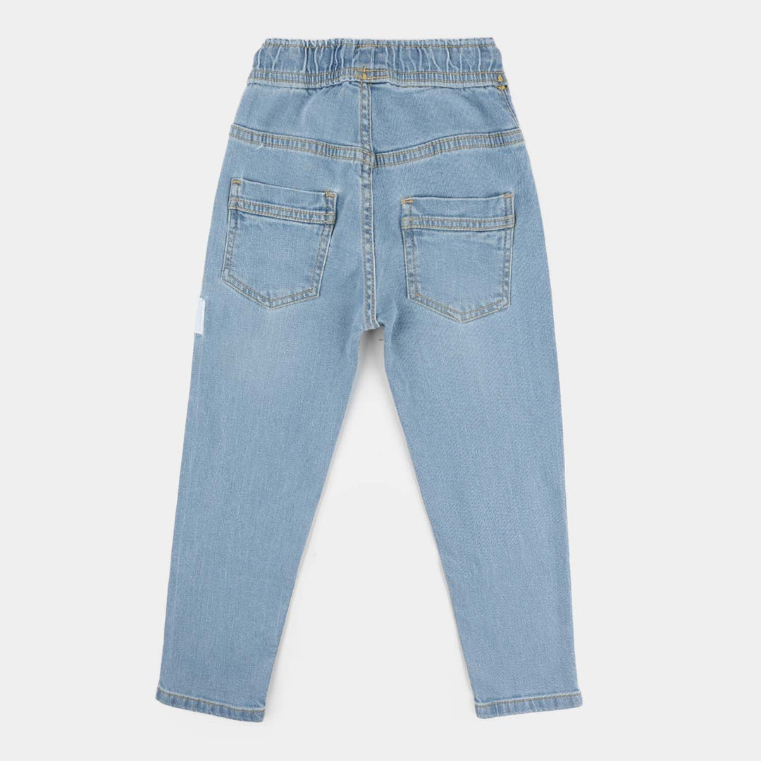Boys Stretch Denim Pants (Lead Evolution) - Light Blue
