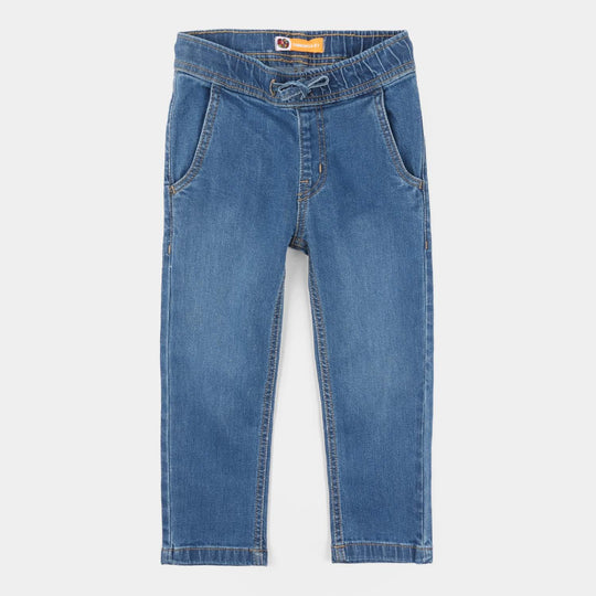 Boys Stretch Denim Pants (Lead) - Light Blue