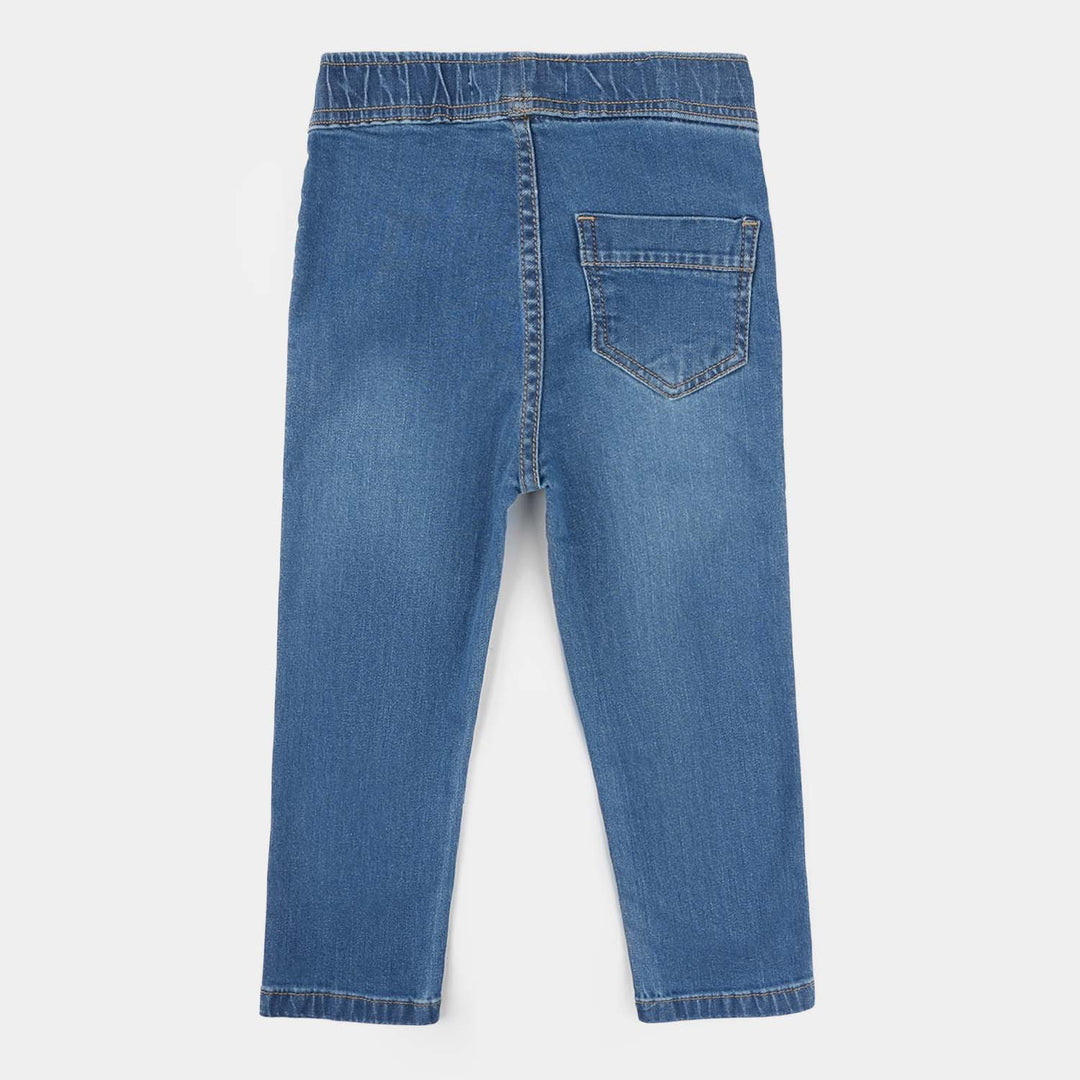 Boys Stretch Denim Pants (Lead) - Light Blue
