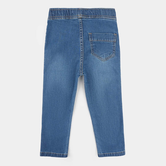 Boys Stretch Denim Pants (Lead) - Light Blue