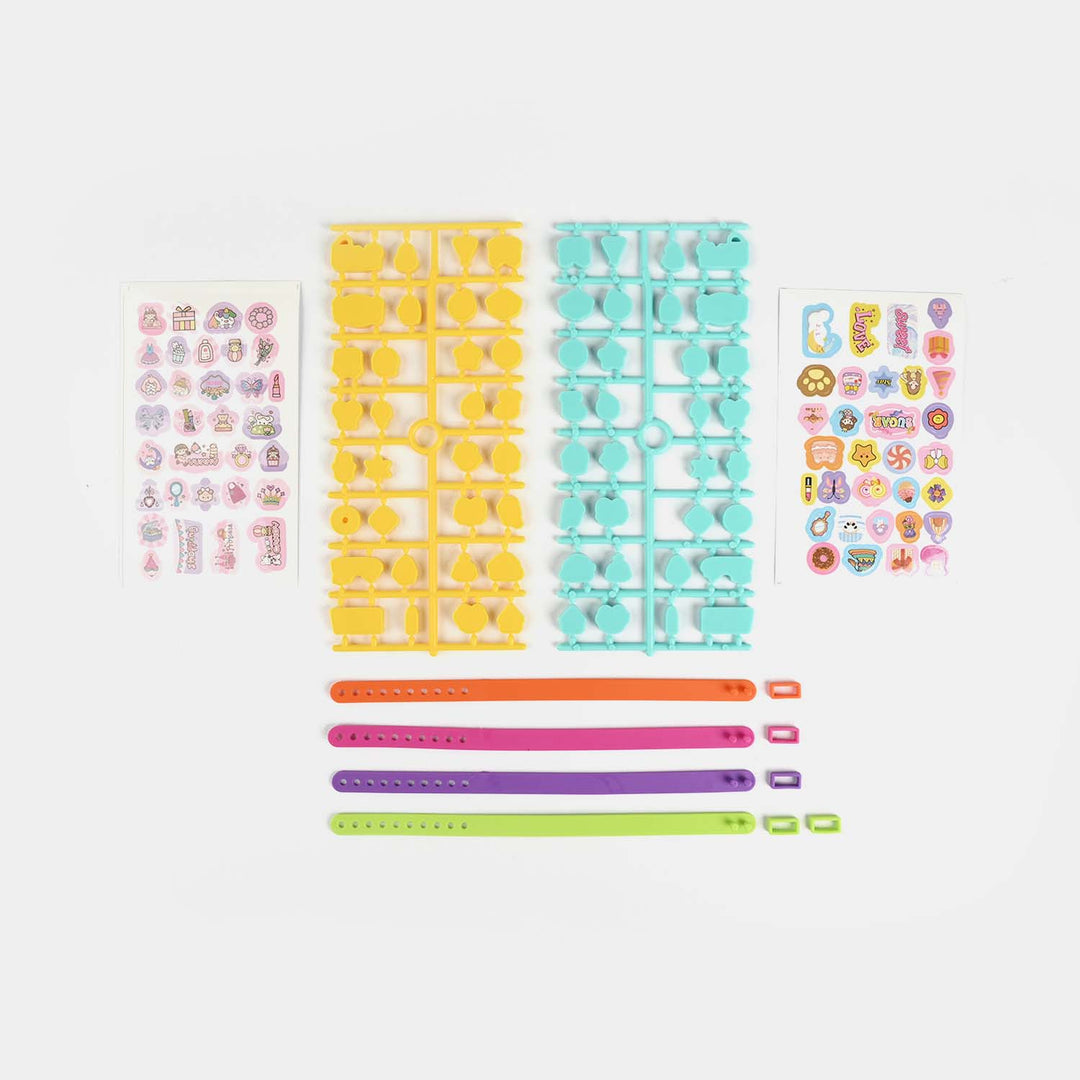 Style Charms DIY Bracelet Kit – Creative Jewelry-Making Set for Kids