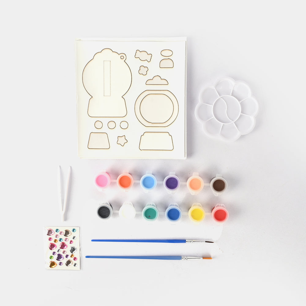 DIY 3D Sticker & Shake Pendant Set – 4-in-1 Craft Kit