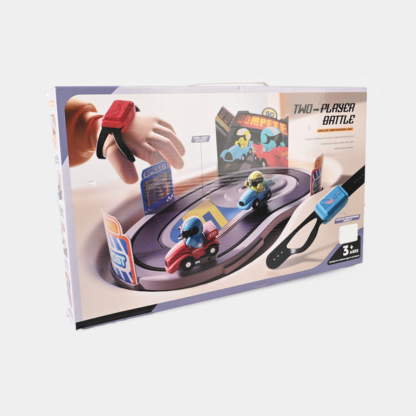 Two-Player Battle Racing Track Set