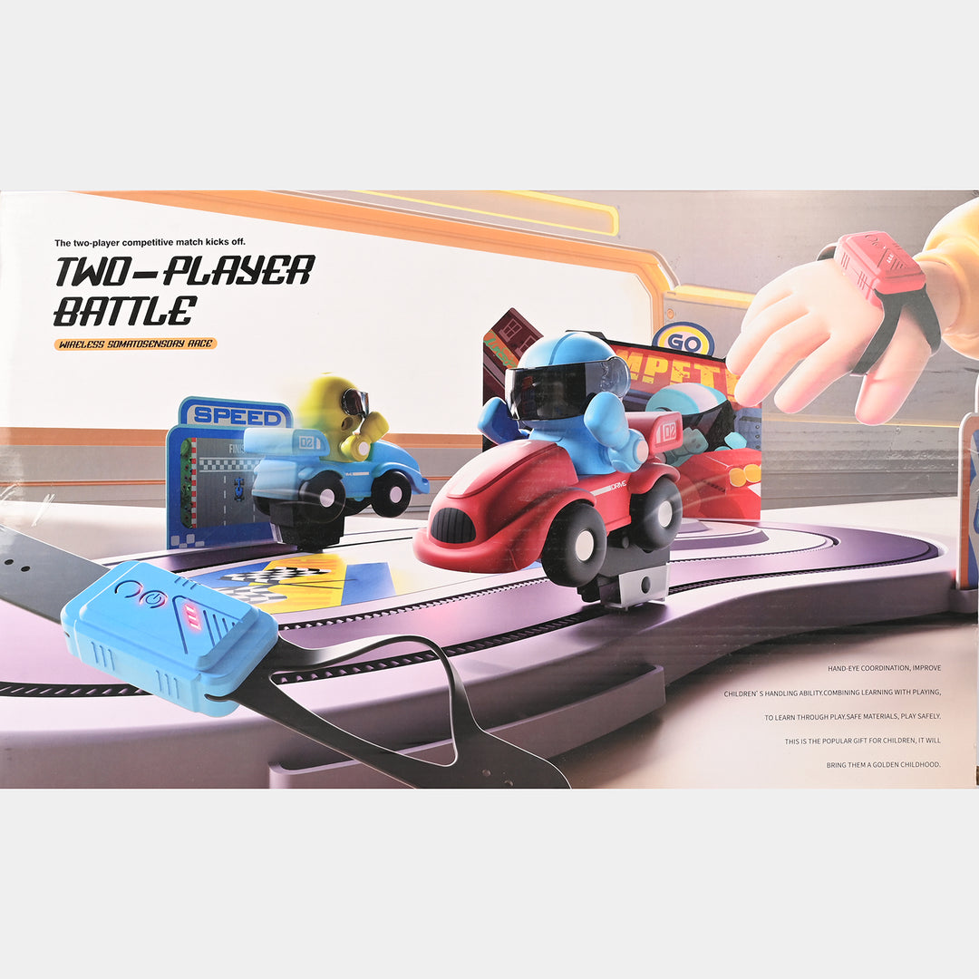 Two-Player Battle Racing Track Set