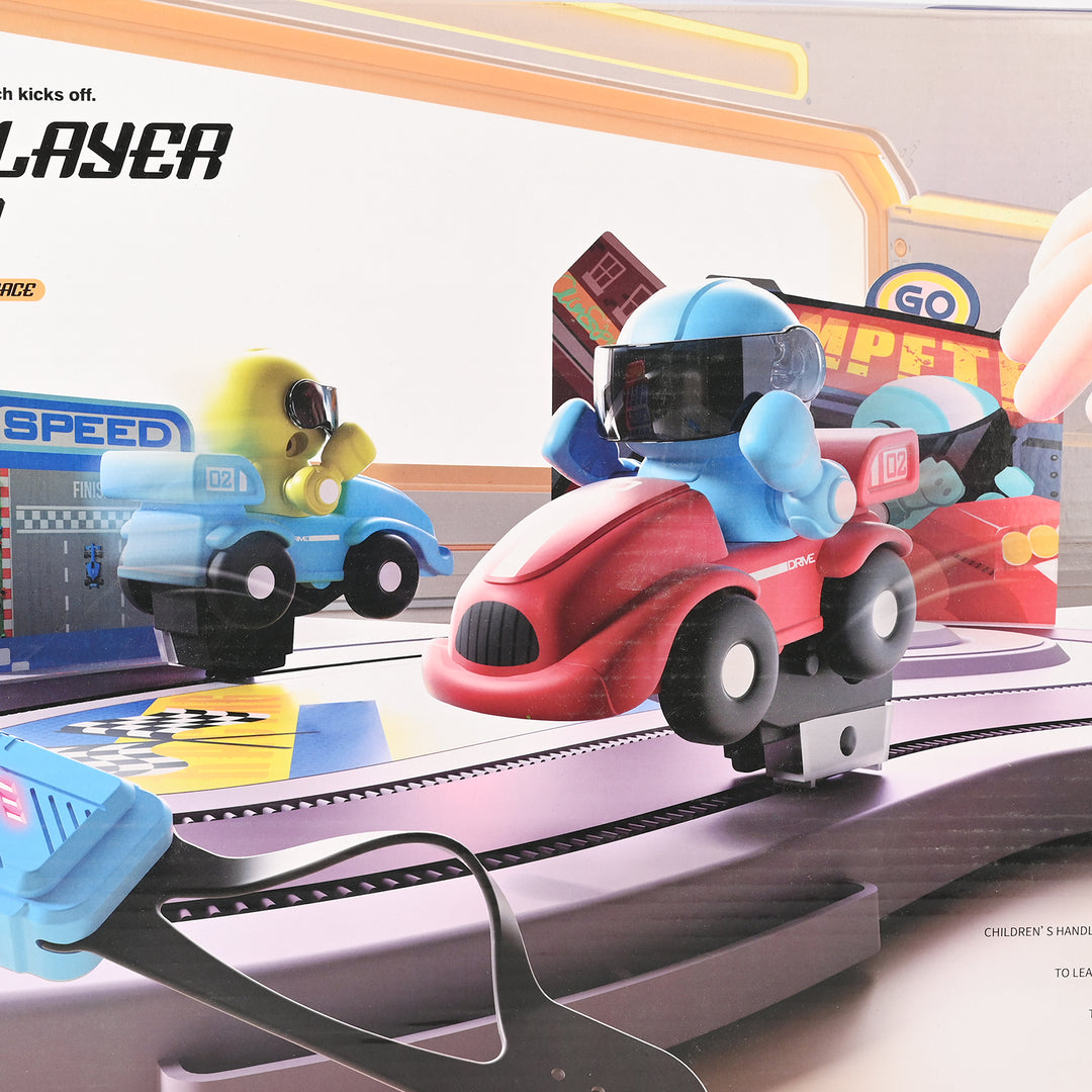 Two-Player Battle Racing Track Set