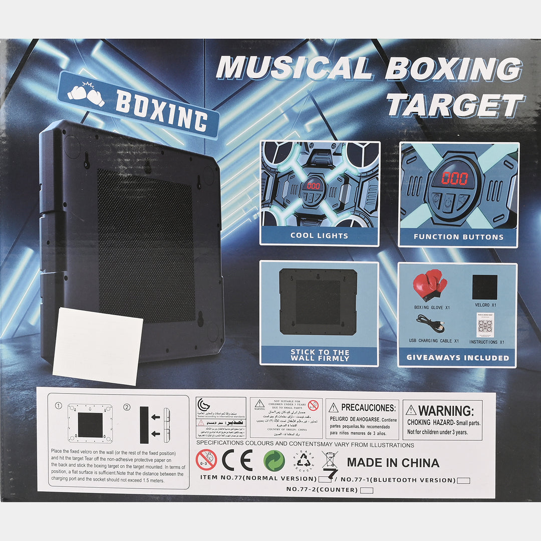 Musical Boxing Target – Interactive Punch Training Game