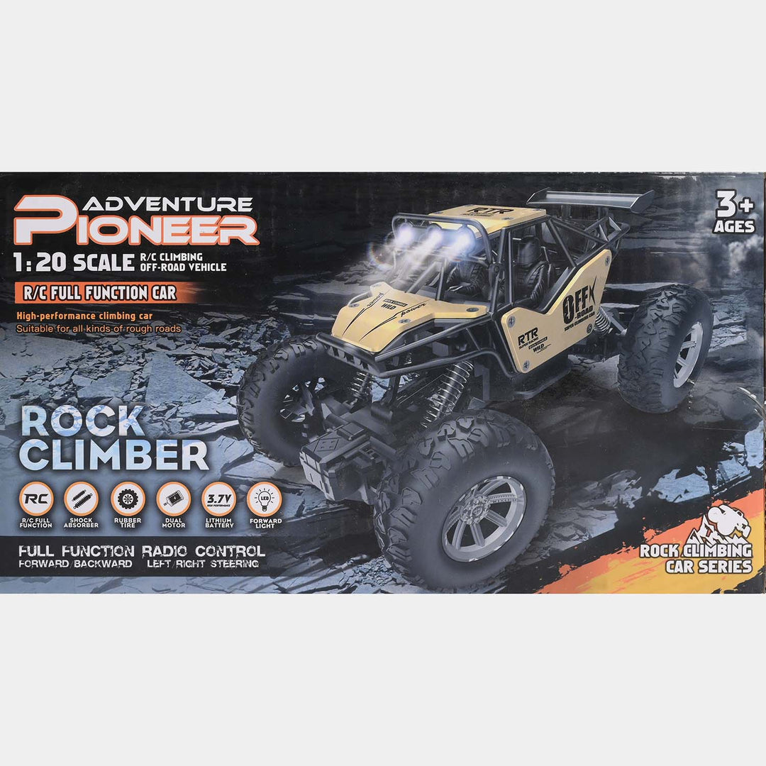 Rock Climber Adventure Pioneer