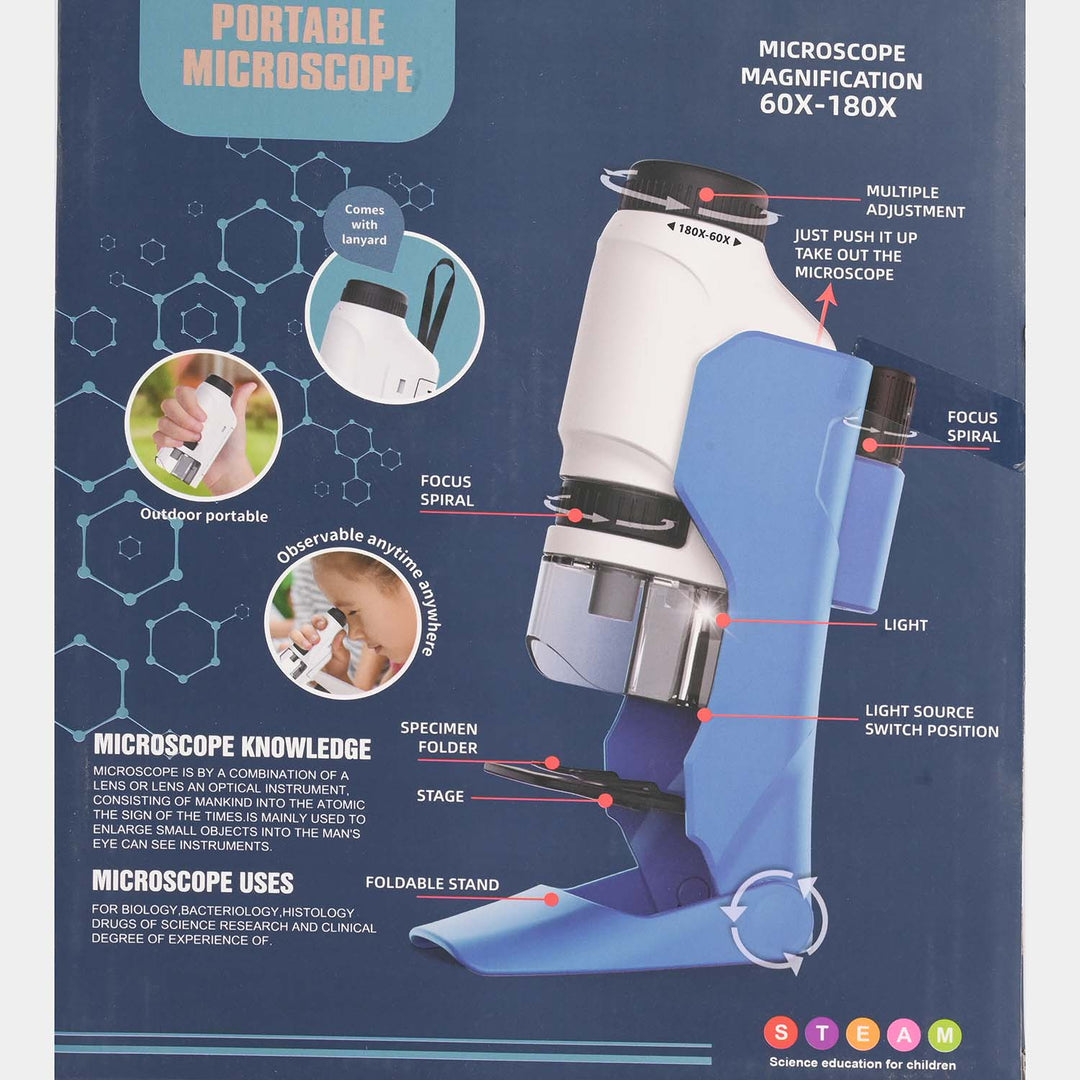 Portable STEM Microscope Kit – Removable Design