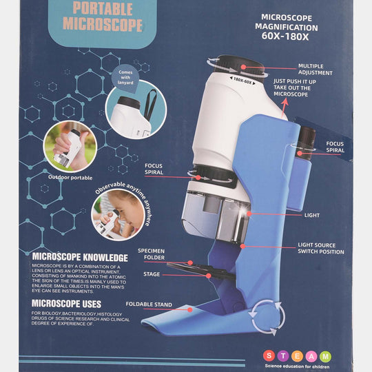 Portable STEM Microscope Kit – Removable Design