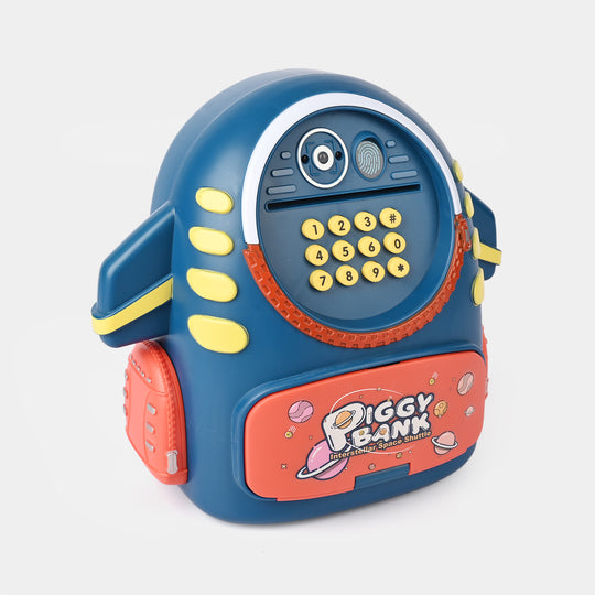 Electric Aerospace Money Bank with Light & Music Toy for Kids