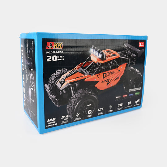 Remote Control Alloy Off-Road Car For Kids