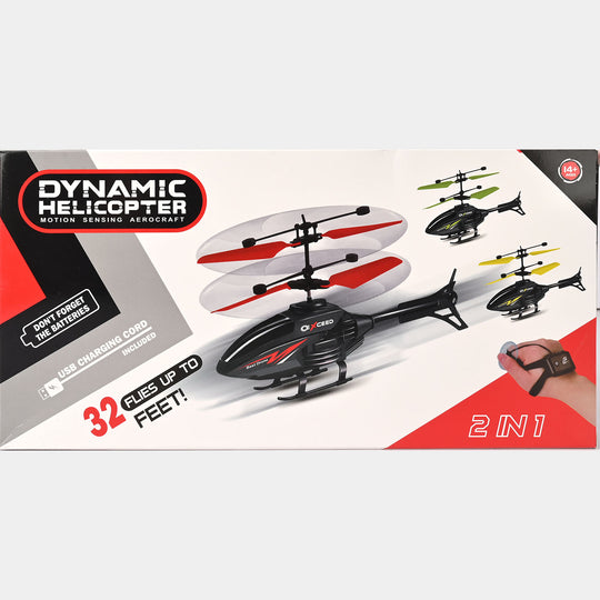 Dynamic Motion-Sensing Helicopter