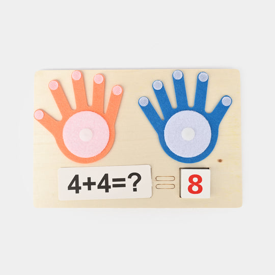 Finger Arithmetic Operation Wooden Math Kit