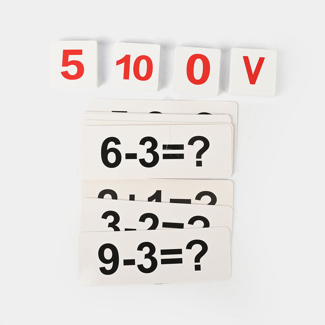 Finger Arithmetic Operation Wooden Math Kit