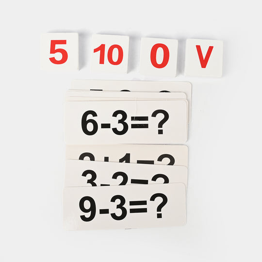 Finger Arithmetic Operation Wooden Math Kit