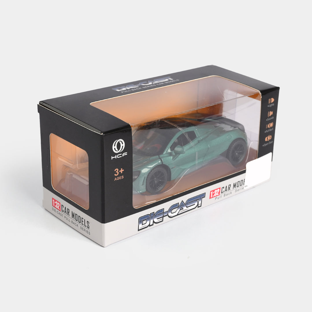 1:32 Die-Cast Model Car – Pull-Back Action