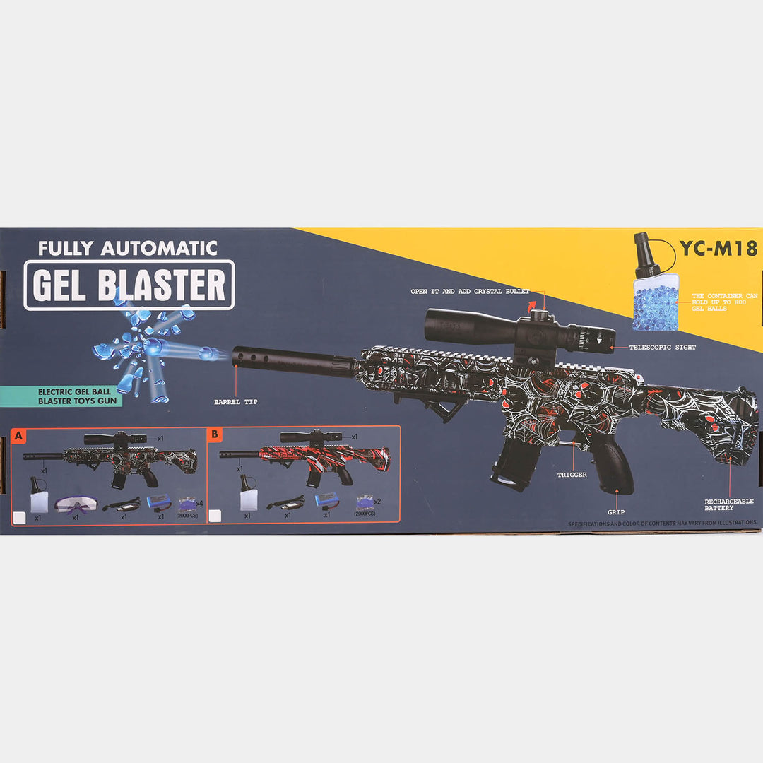 Water Bomb Electric Gun W/Battery YC-M18C