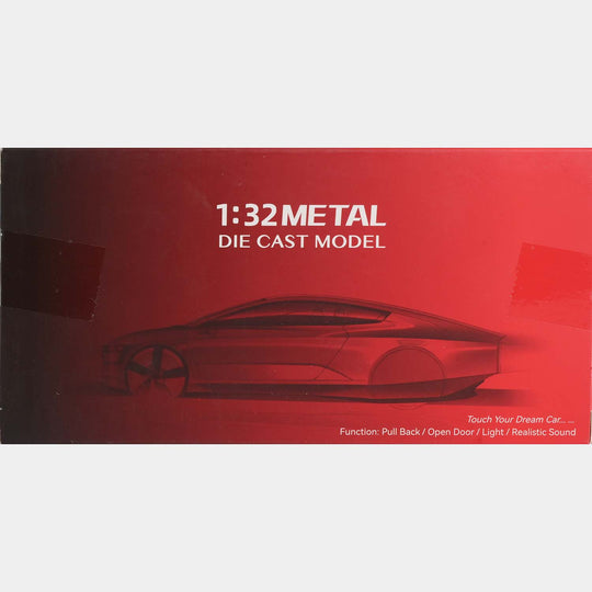 JIA YE Die-Cast Model Car – Premium Red Sports Car