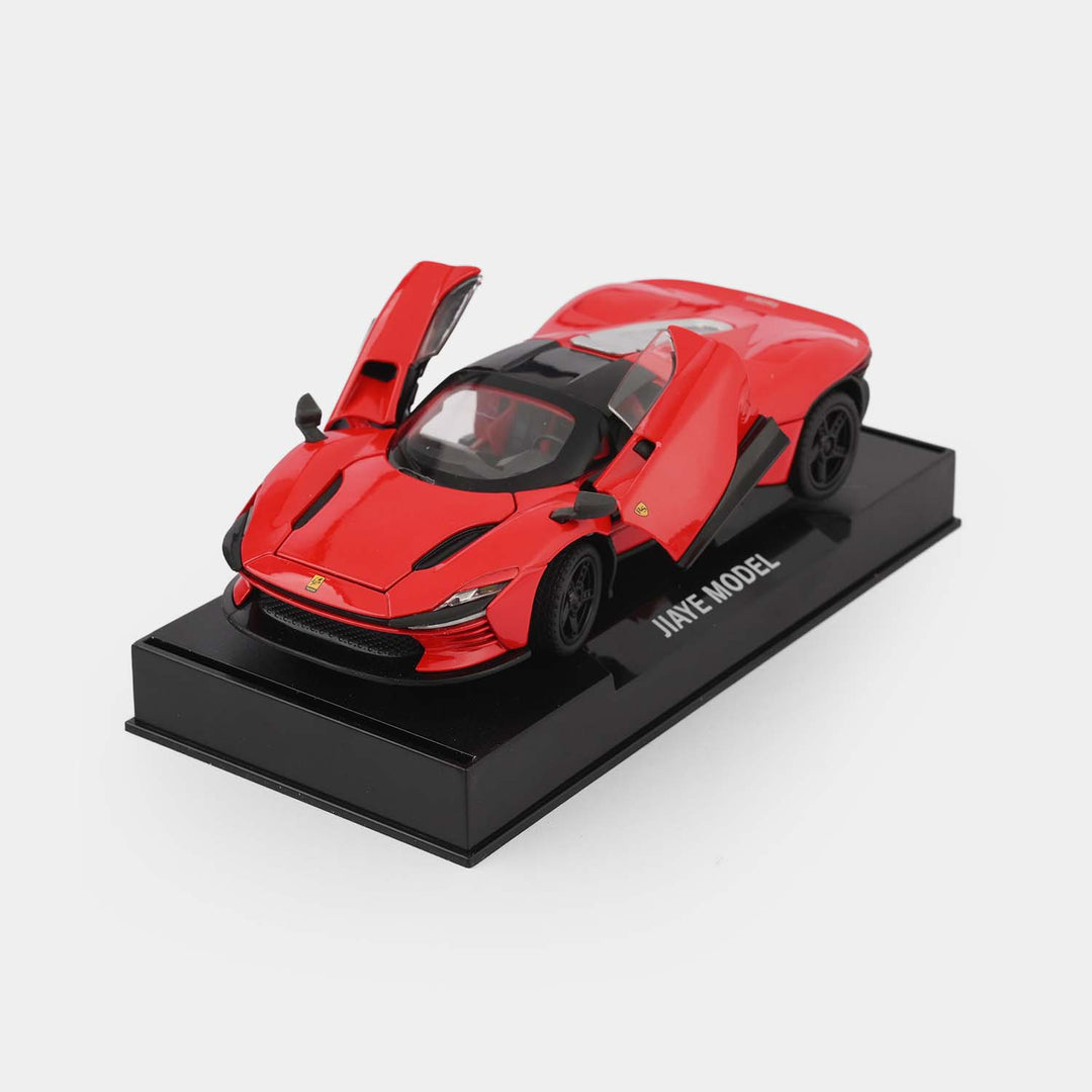 JIA YE Die-Cast Model Car – Premium Red Sports Car