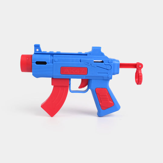 Soft foam dart blaster with protective go