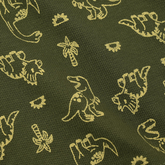Infant Boys Cotton PK Polo Dinos-Chive