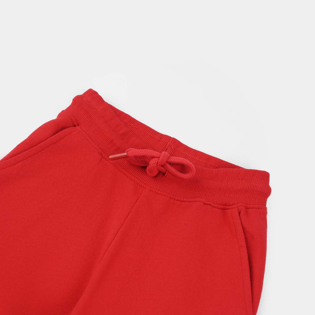 Boys Jersey/Terry Pajama (Basic) - Red