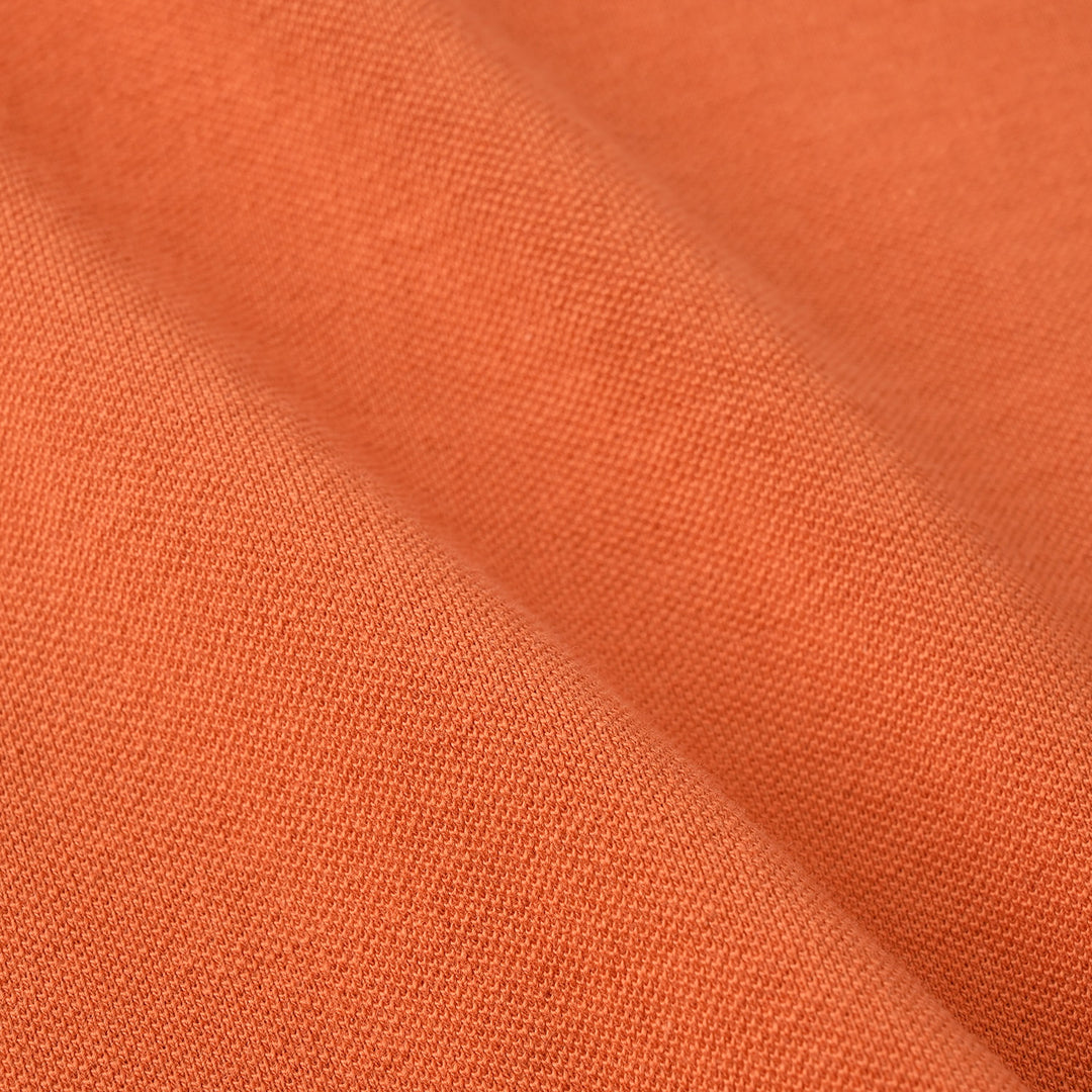 Boys Cotton PK Polo Basketball - Rust