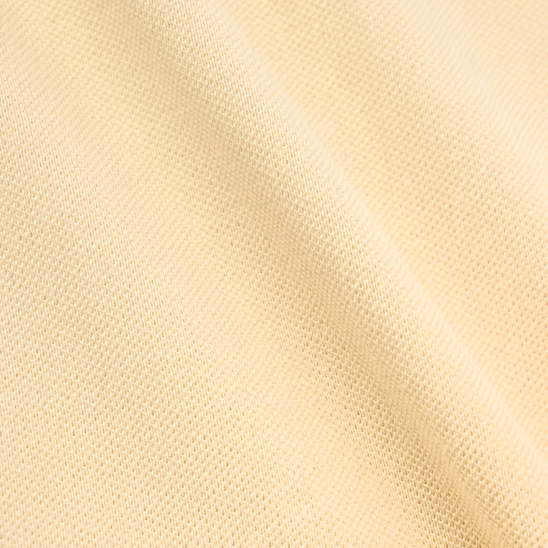 Boys Cotton PK Polo (Baseball) - Warm Sand