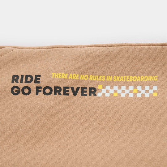 Boys Jersey/Terry Pajama (Ride) - Brown