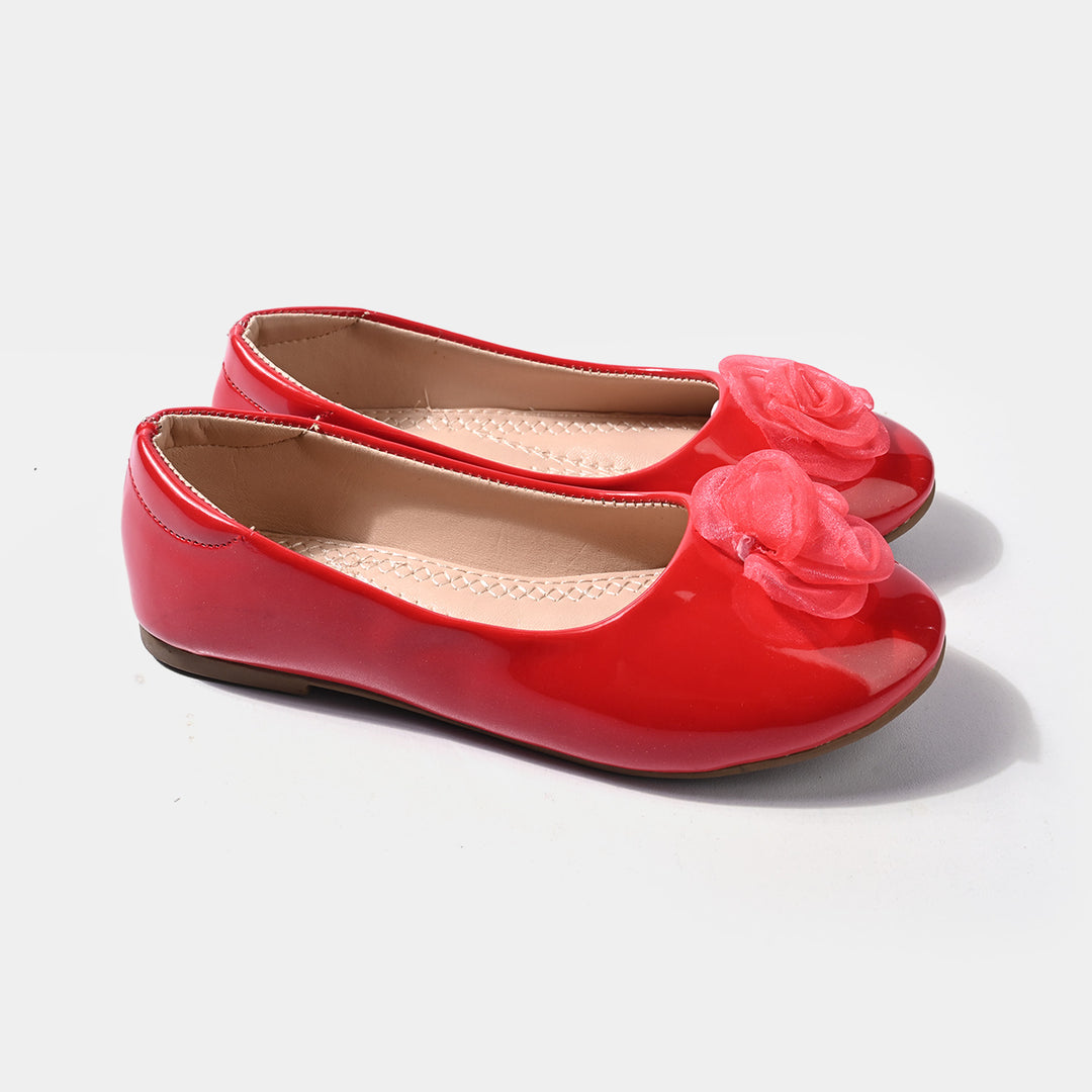 Girls Pumps 1350-Red