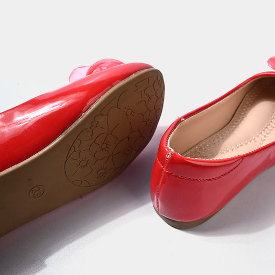 Girls Pumps 1350-Red