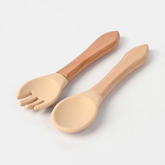 Baby Silicone Feeding Bowl with Spoons Set