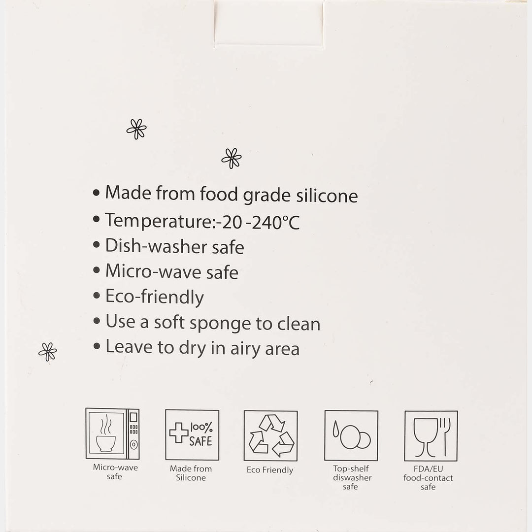 Baby Silicone Feeding Bowl With Spoon Set