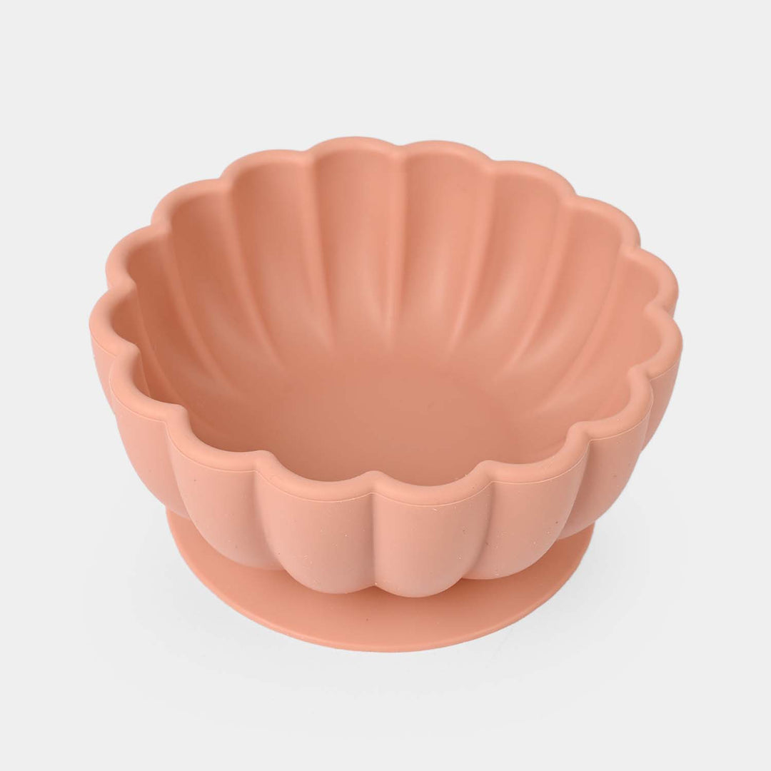 Baby Silicone Feeding Bowl With Spoon Set