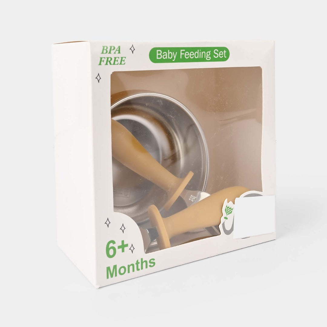 Baby Feeding Bowl with Spoon Set