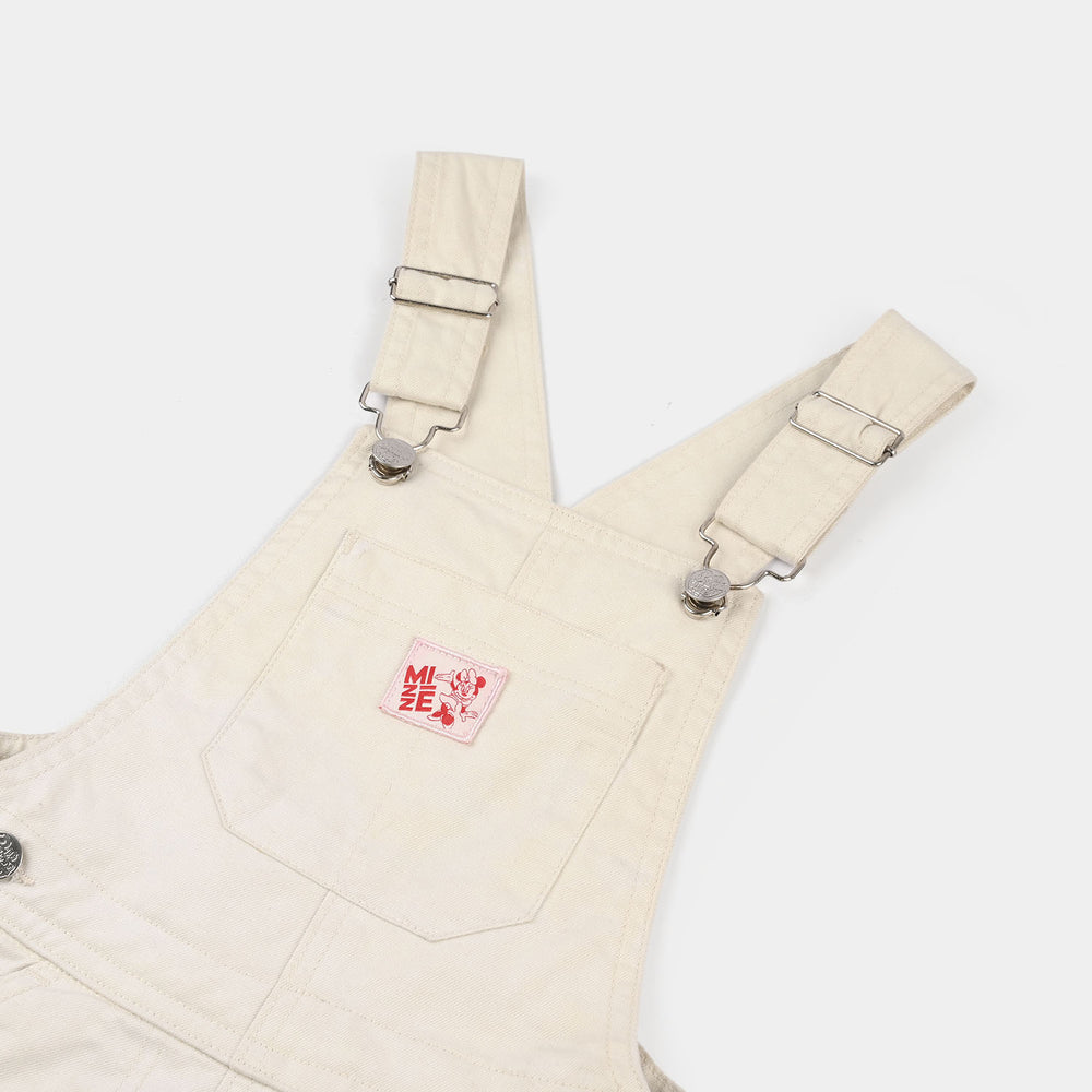 Girls Cotton Twill - Off White