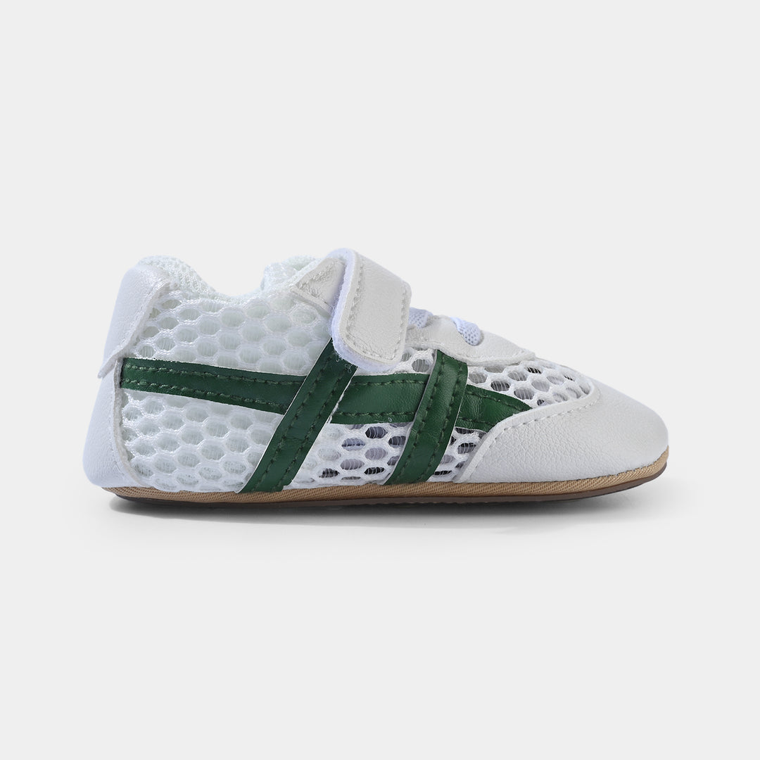 Boys Shoes 1564-Wht.Green