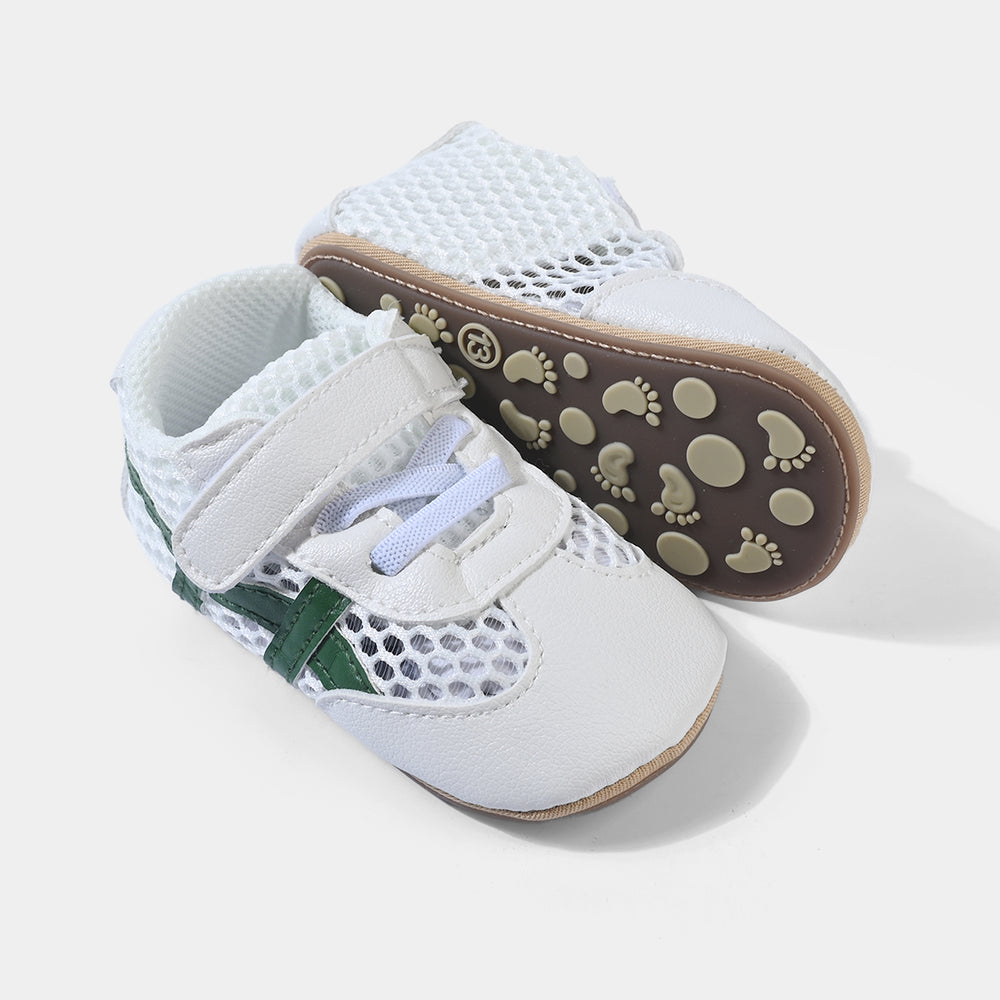 Boys Shoes 1564-Wht.Green