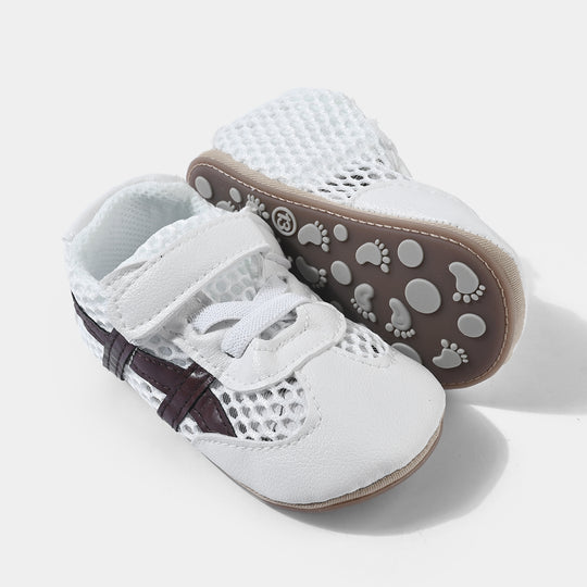 Boys Shoes 1564-Wht.Coffee