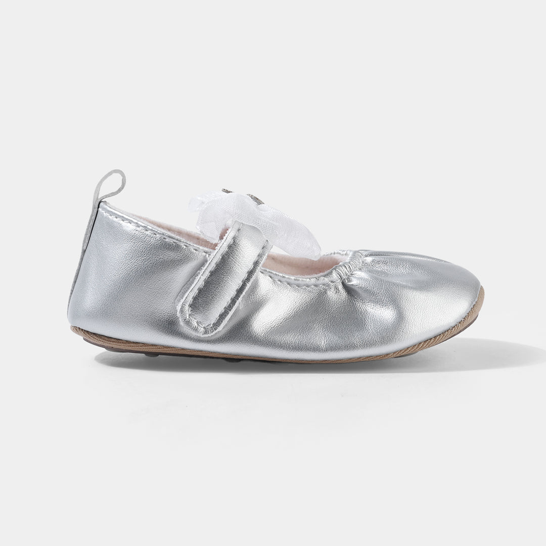 Girls Shoes 2254-SILVER