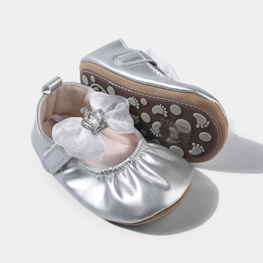 Girls Shoes 2254-SILVER