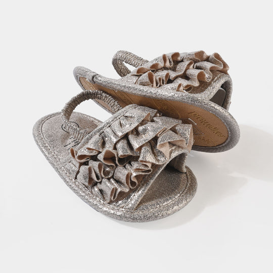 Girls Shoes 2258-Golden