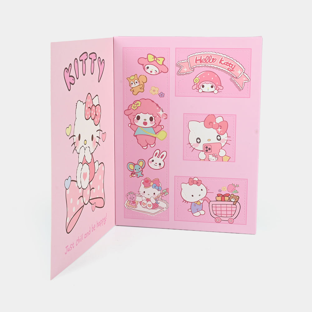 Cute Printed Folding Greeting Card