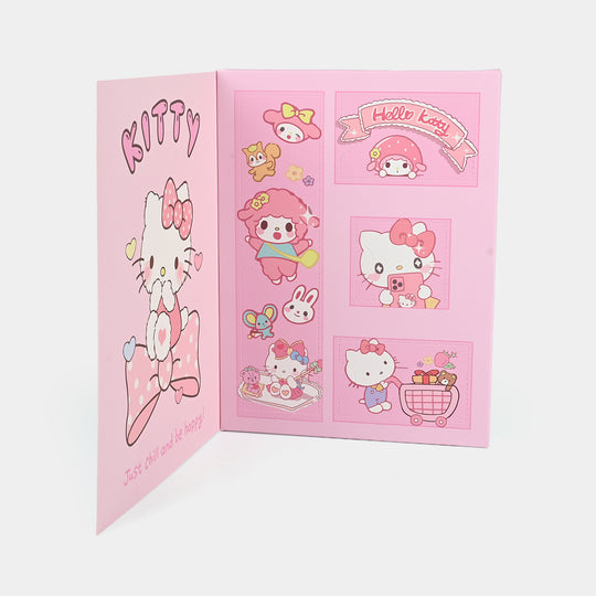 Cute Printed Folding Greeting Card