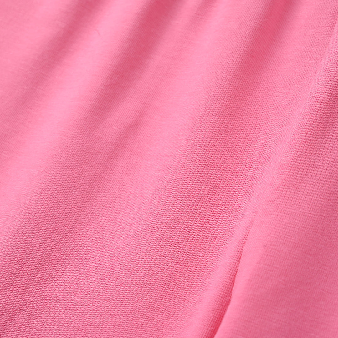 Girls Lycra Jersey TIGHTS Hot Pink-Hot Pink