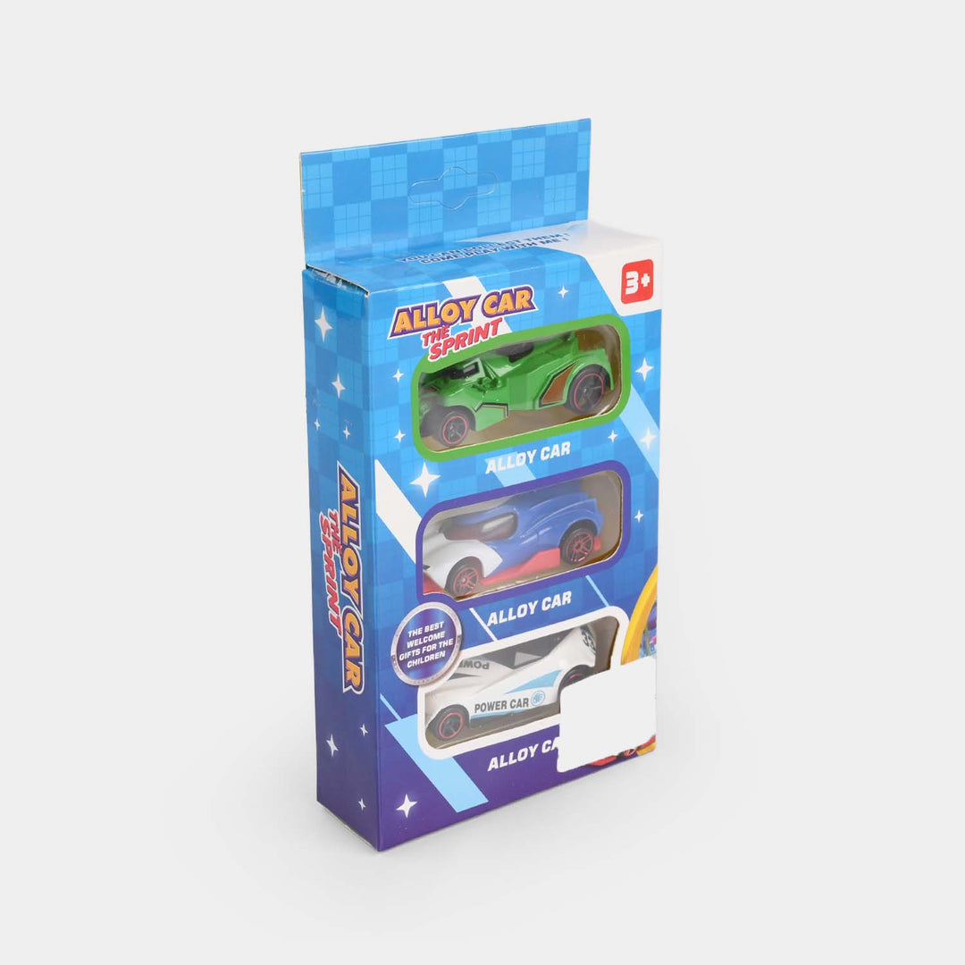 Mini Alloy Slided Cars for Kids | Pack of 3