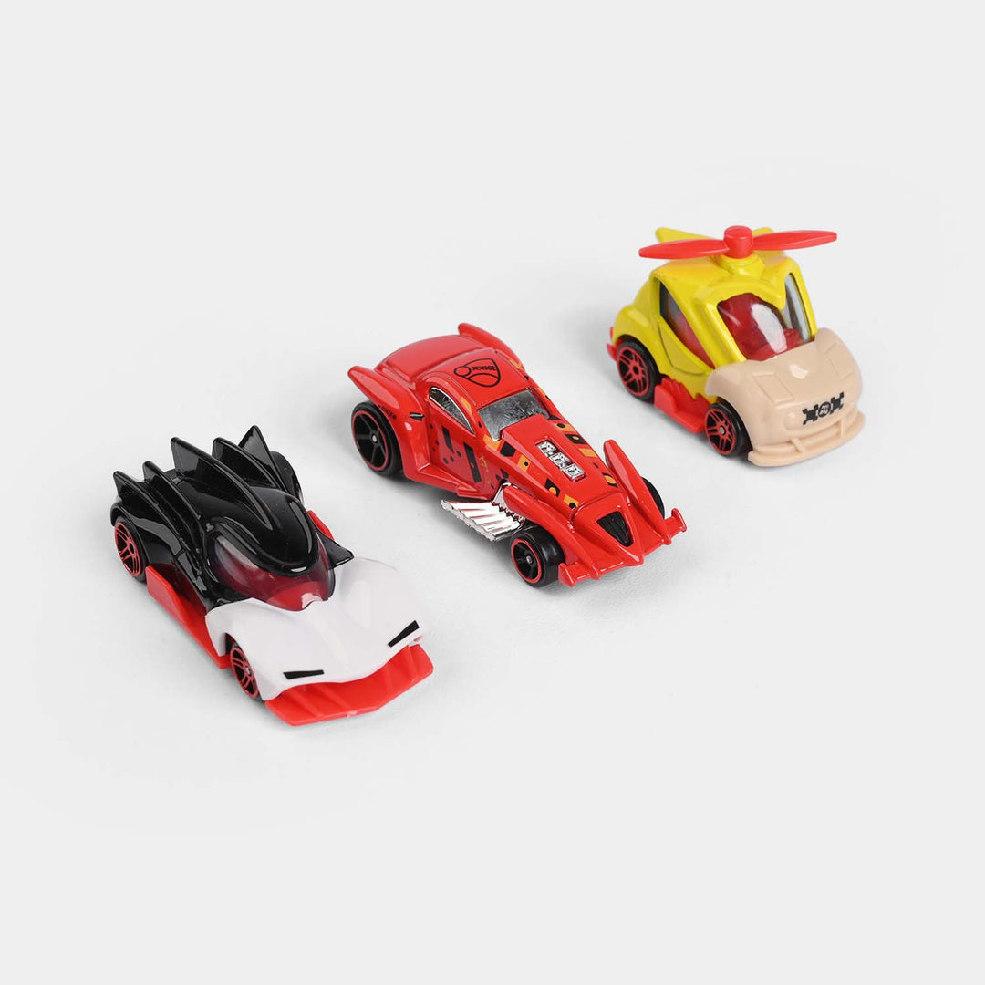 Mini Alloy Slided Cars for Kids | Pack of 3