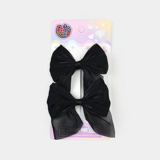 Elegant Bow Style Twins Hair Pin