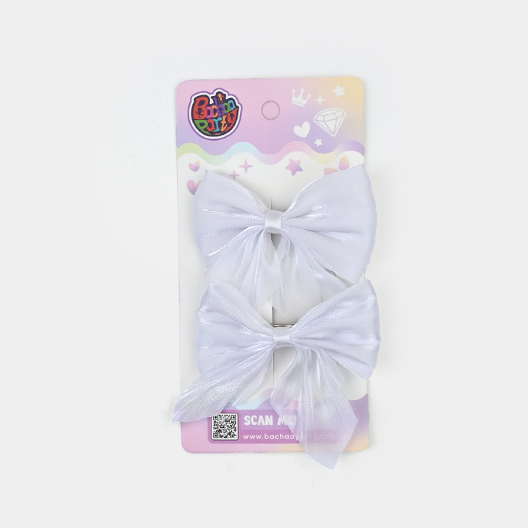 Elegant Bow Style Twins Hair Pin